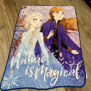 2019 The Northwest 37x49 Frozen II Throw Blanket "Nature Is Magnificent" Disney